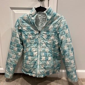 North face reversible jacket girls size 14/16